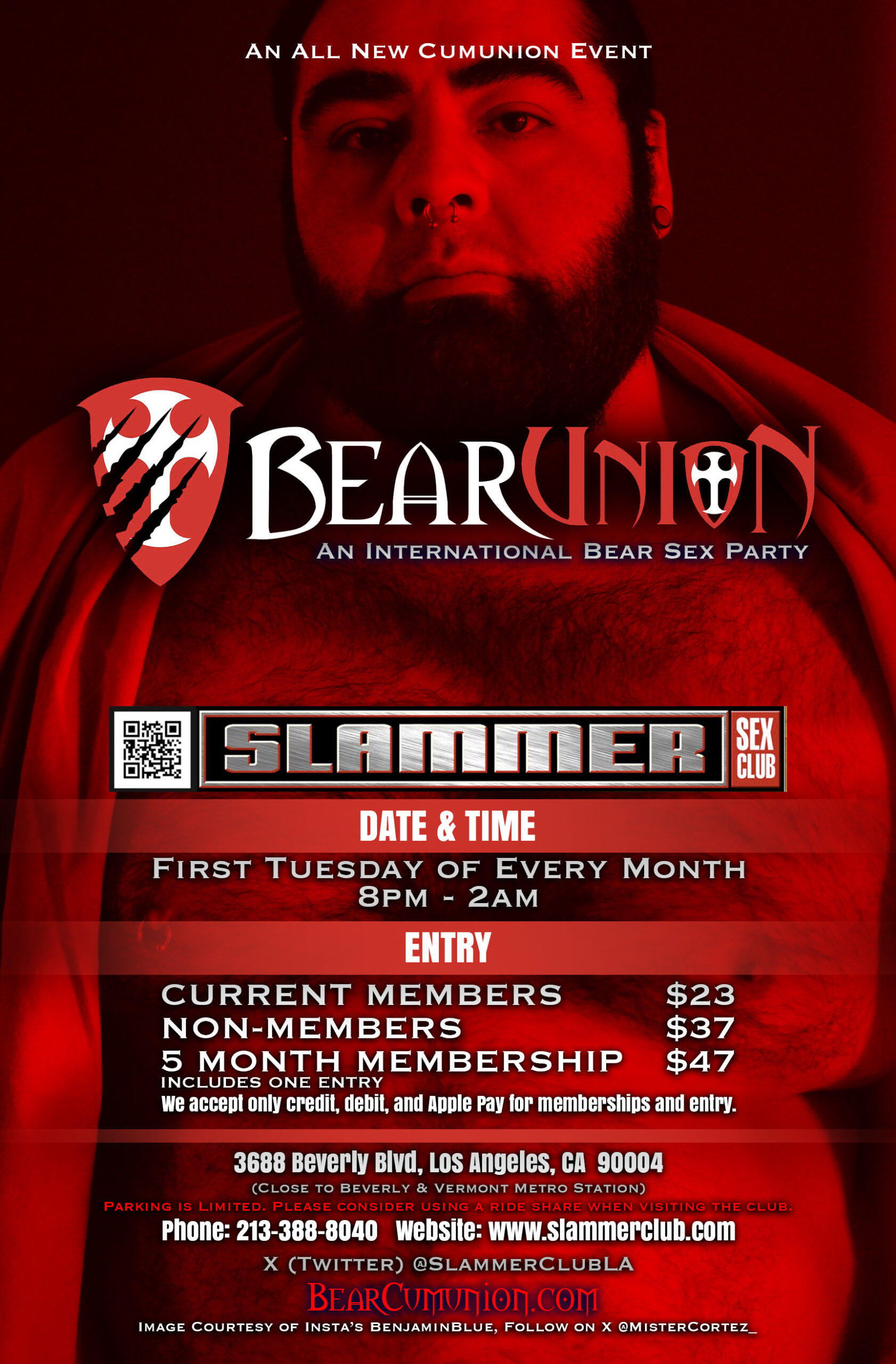 Slammer Club presents Bear Nights.